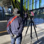 Train station shoot: fastcut on-location video content creation